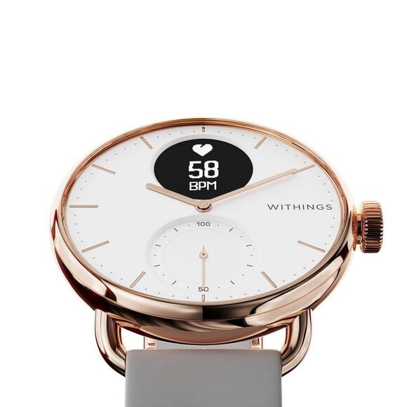 Withings - Withings Scanwatch 38mm - Rose Gold/White Gold/White - Picture 2 of 5